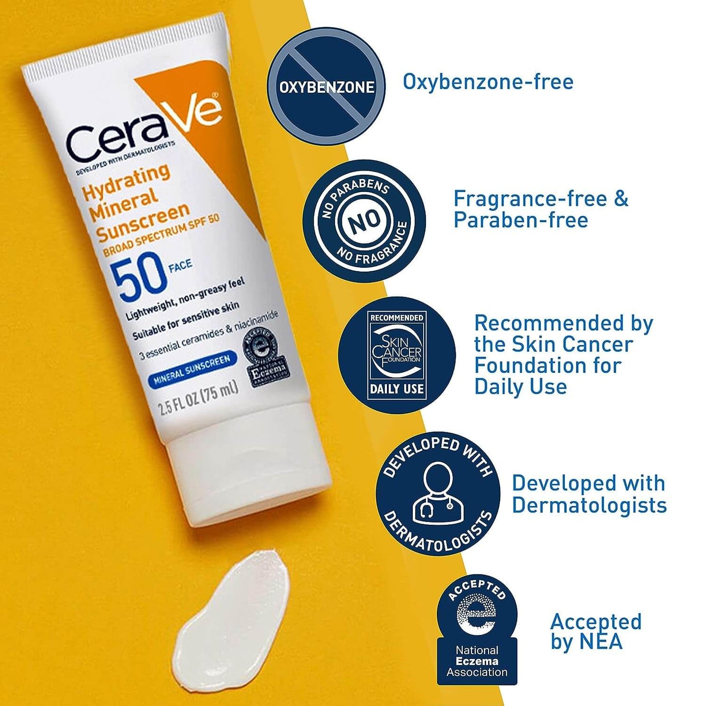 CeraVe 4-in-1 Skincare Kit: Night Cream, Sunblock, Cleanser & Serum