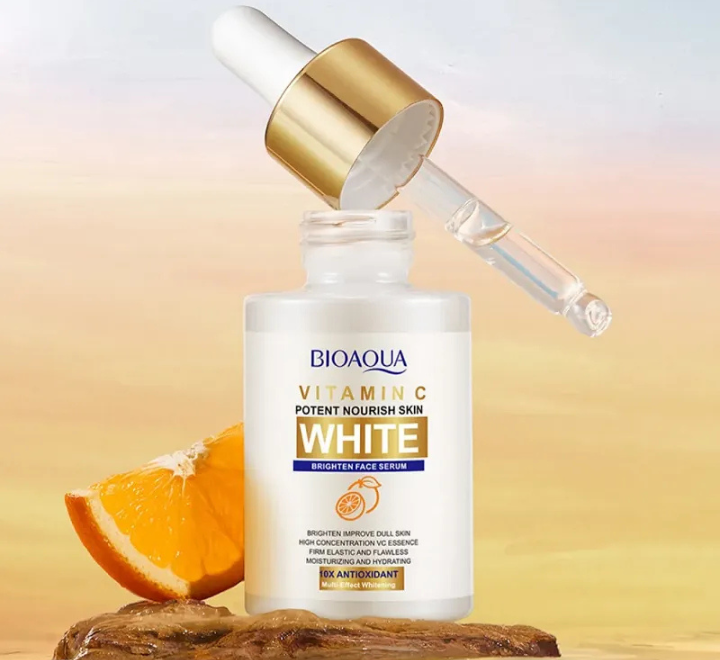 Bioaqua Vitamin C Potent Nourish Skin Whitening and Brighten Face Serum